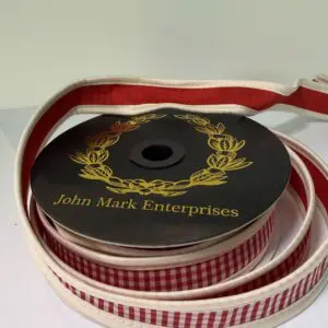JM White And Red Stripped