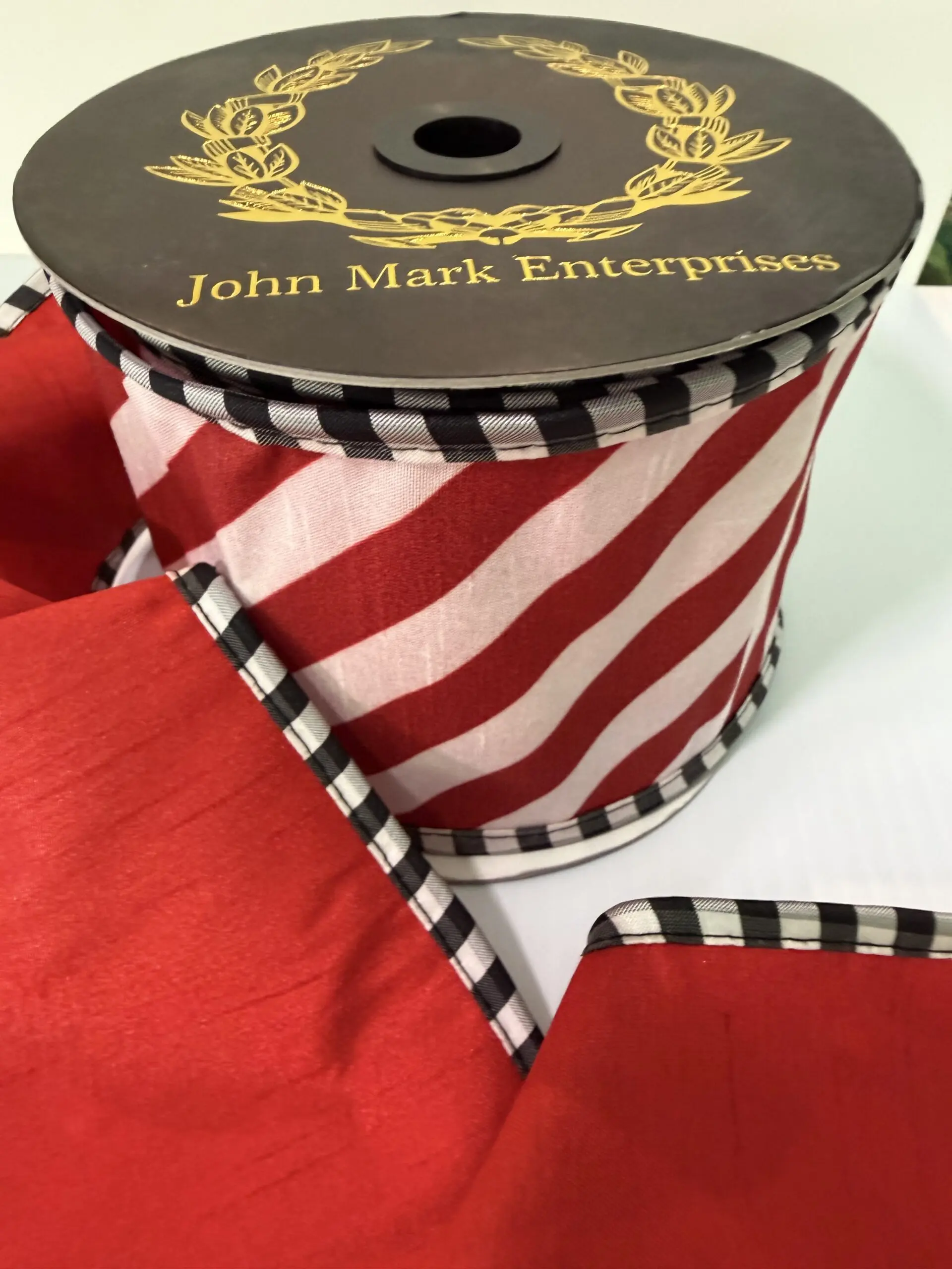 Jm Red White Stripped